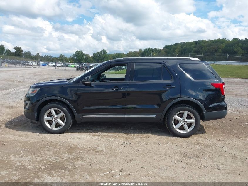 2016 Ford Explorer Xlt VIN: 1FM5K8D89GGC62448 Lot: 43316426
