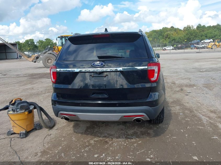 2016 Ford Explorer Xlt VIN: 1FM5K8D89GGC62448 Lot: 43316426