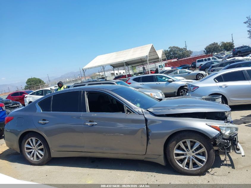 2015 Infiniti Q50 Premium VIN: JN1BV7APXFM355714 Lot: 43316438