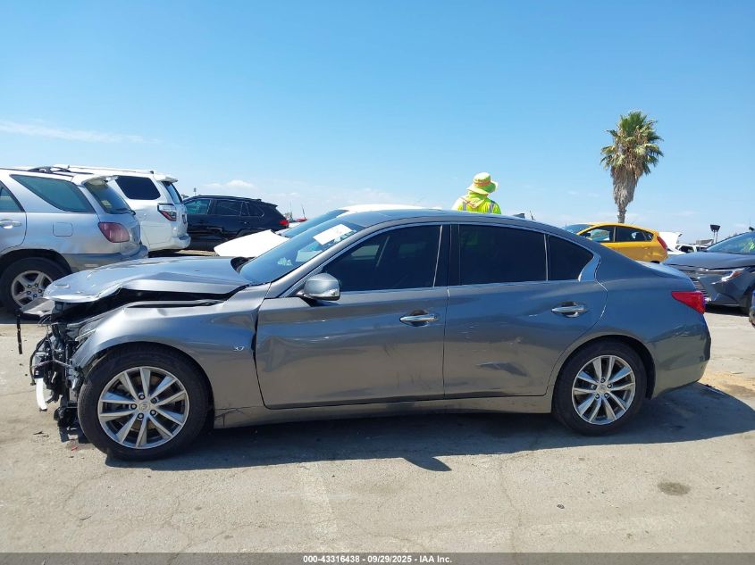 2015 Infiniti Q50 Premium VIN: JN1BV7APXFM355714 Lot: 43316438