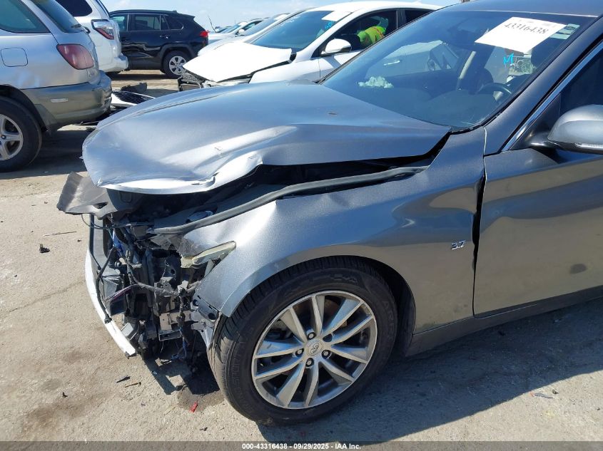 2015 Infiniti Q50 Premium VIN: JN1BV7APXFM355714 Lot: 43316438