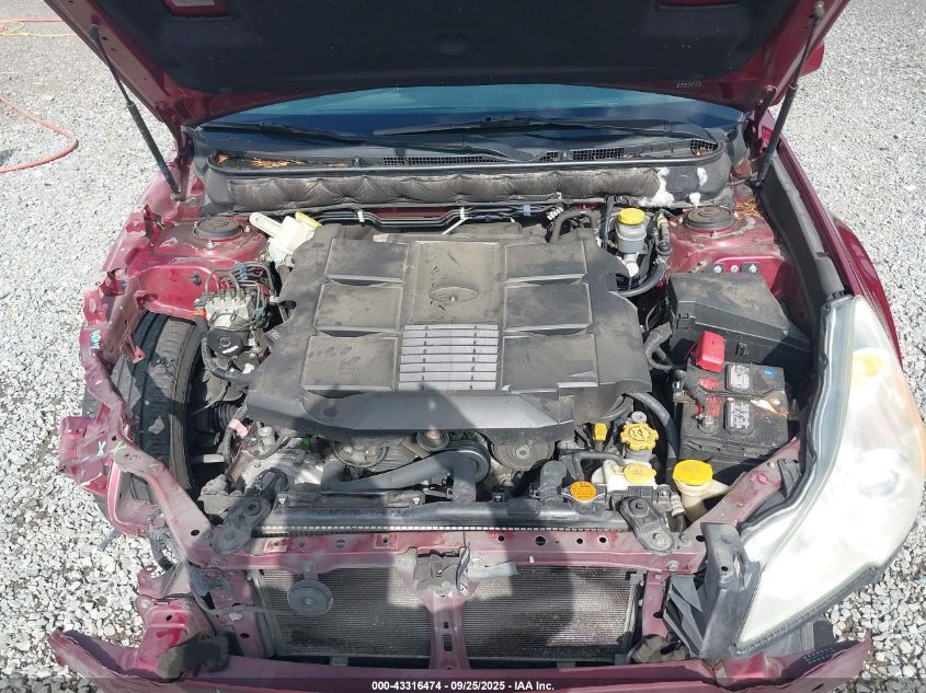 2010 Subaru Legacy 3.6R Premium VIN: 4S3BMDF60A2217943 Lot: 43316474