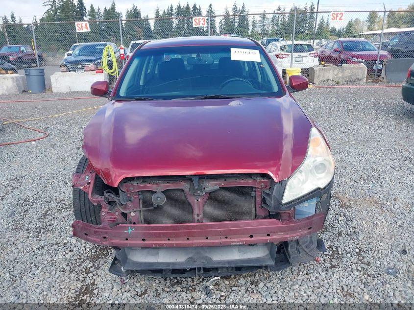 2010 Subaru Legacy 3.6R Premium VIN: 4S3BMDF60A2217943 Lot: 43316474