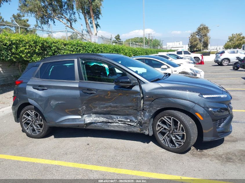 2022 Hyundai Kona N Line VIN: KM8K33A36NU922438 Lot: 43316477