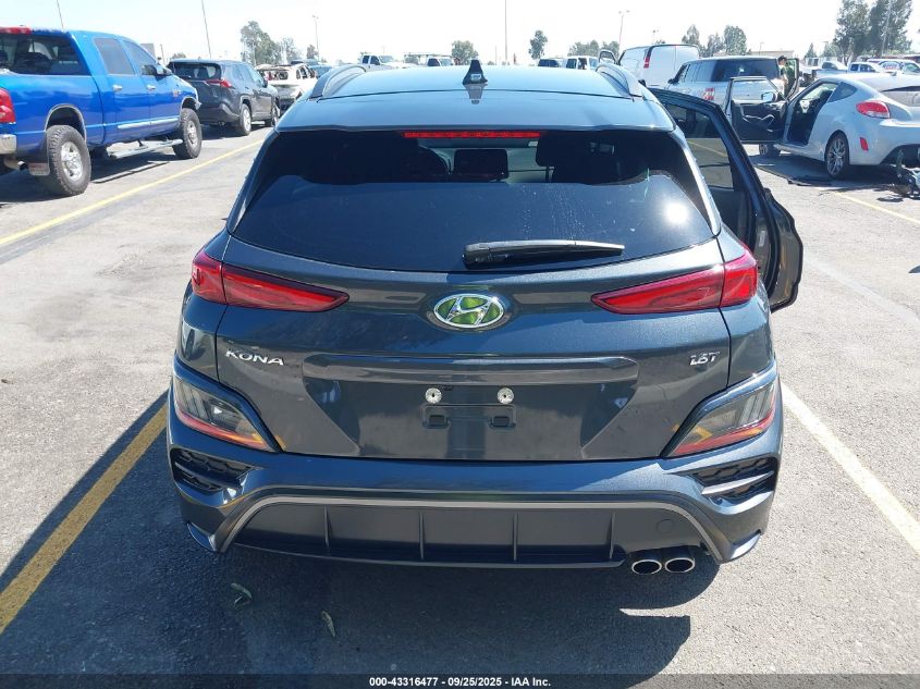 2022 Hyundai Kona N Line VIN: KM8K33A36NU922438 Lot: 43316477