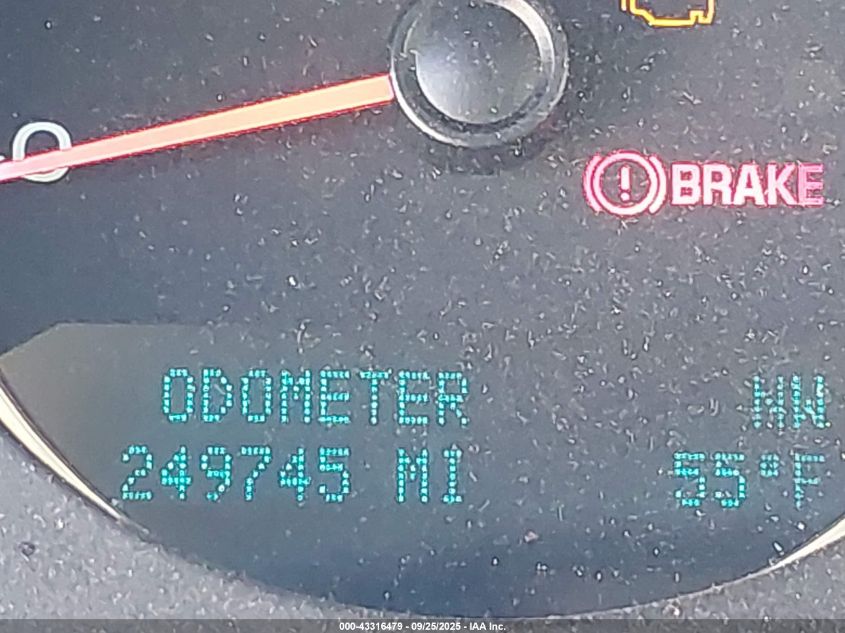 2009 Chevrolet Tahoe Ltz VIN: 1GNFC33J89R244745 Lot: 43316479