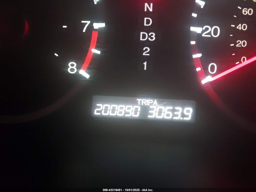 2008 Honda Accord 2.4 Ex VIN: JHMCP26758C002957 Lot: 43316481