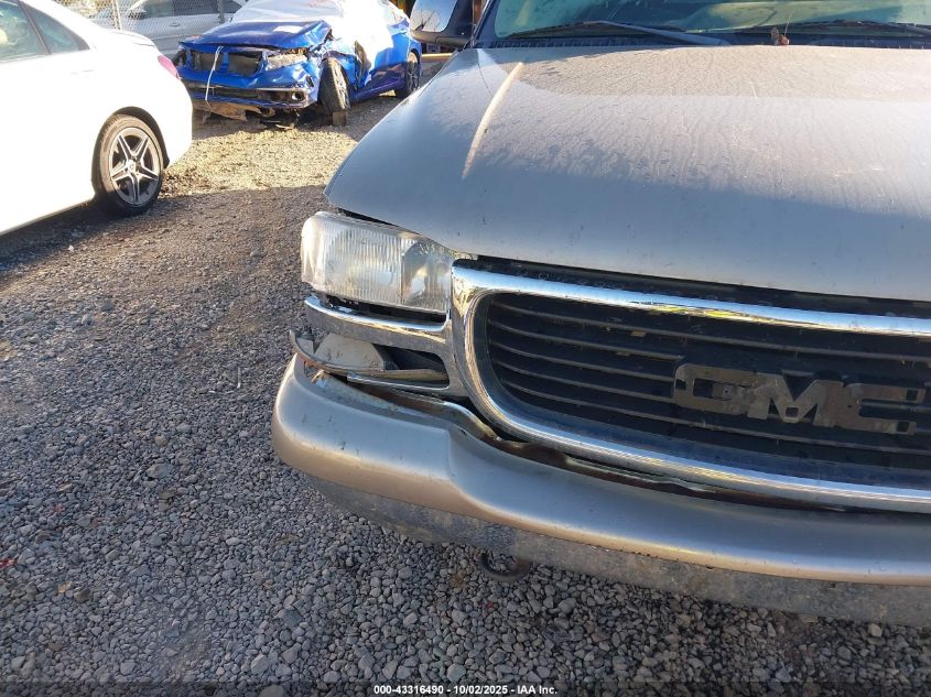 2002 GMC Sierra 1500 Sle VIN: 2GTEK19T321315109 Lot: 43316490