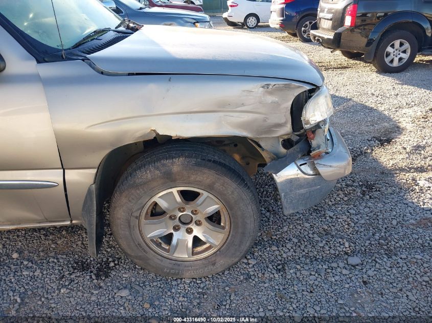 2002 GMC Sierra 1500 Sle VIN: 2GTEK19T321315109 Lot: 43316490