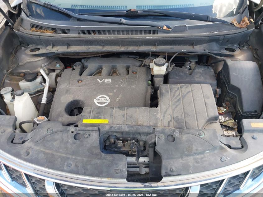 2012 Nissan Murano Le VIN: JN8AZ1MW5CW232937 Lot: 43316491