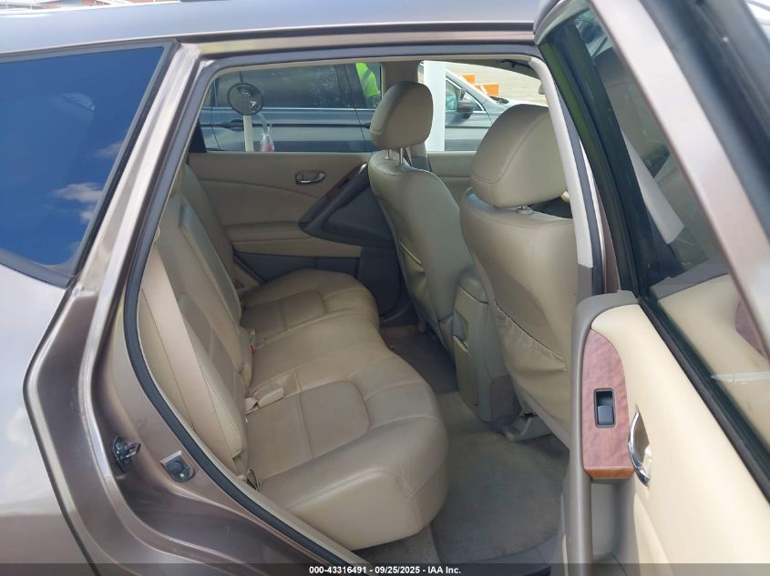 2012 Nissan Murano Le VIN: JN8AZ1MW5CW232937 Lot: 43316491