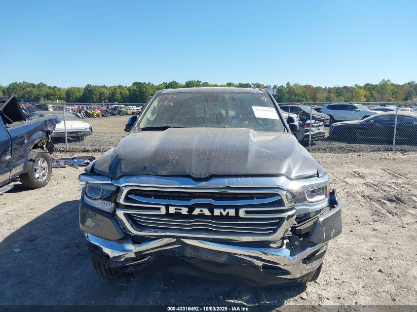 2020 Ram 1500 Laramie 4X4 6'4 Box VIN: 1C6SRFRT7LN344695 Lot: 43316492