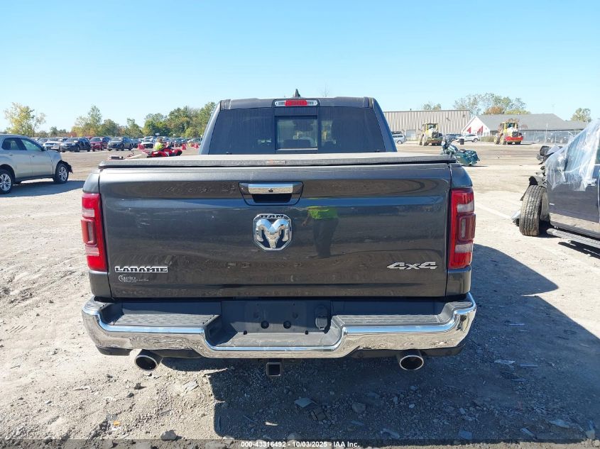 2020 Ram 1500 Laramie 4X4 6'4 Box VIN: 1C6SRFRT7LN344695 Lot: 43316492
