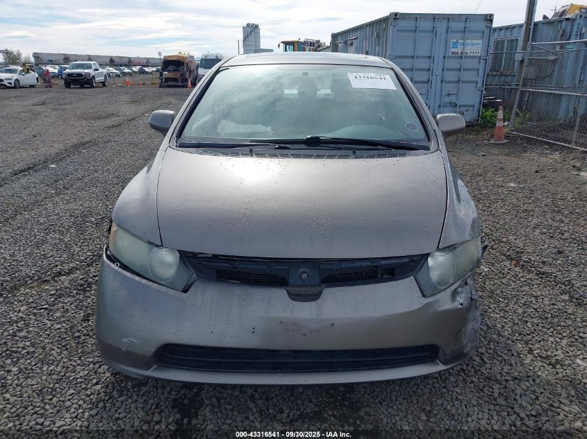 2008 Honda Civic Ex VIN: 2HGFA16898H348253 Lot: 43316541