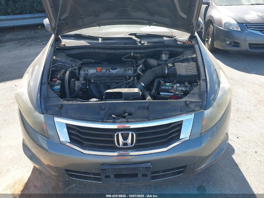 2008 Honda Accord 2.4 Lx-P VIN: 1HGCP26448A000895 Lot: 43316545