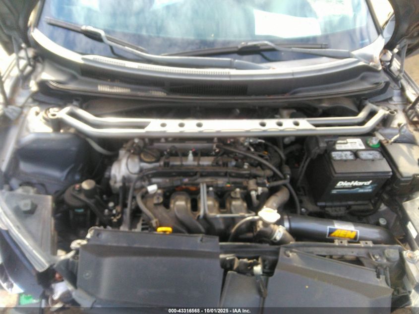 2017 Hyundai Veloster VIN: KMHTC6AD9HU323326 Lot: 43316568