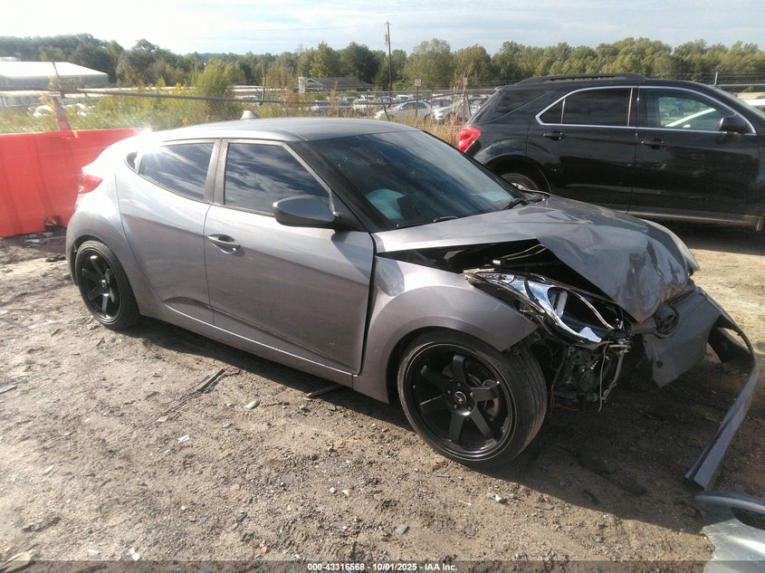 2017 HYUNDAI VELOSTER - KMHTC6AD9HU323326
