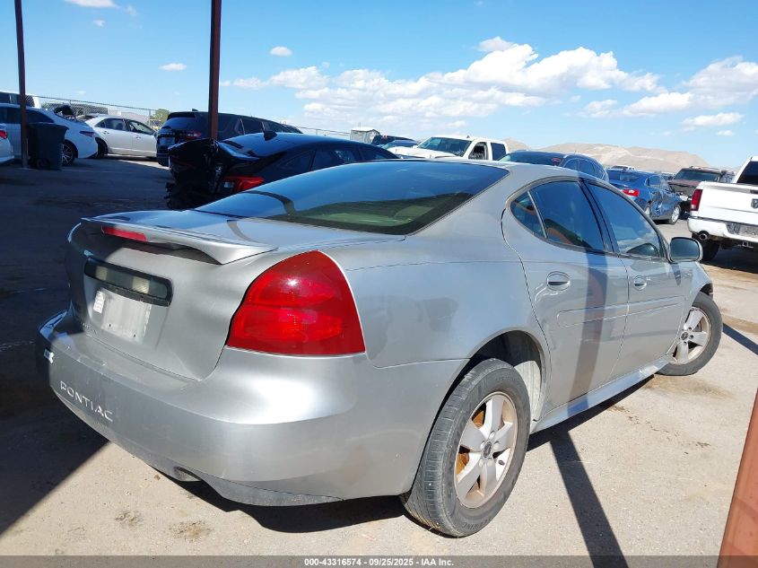 2006 Pontiac Grand Prix VIN: 2G2WP552361280978 Lot: 43316574