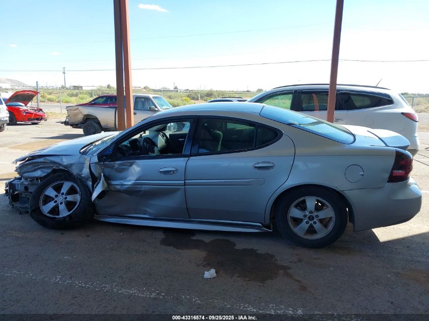 2006 Pontiac Grand Prix VIN: 2G2WP552361280978 Lot: 43316574