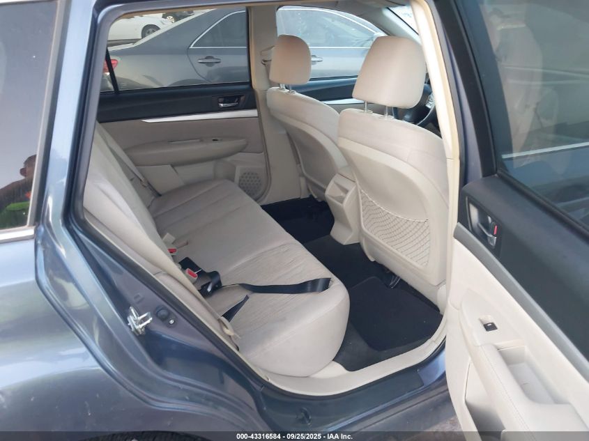 2013 Subaru Outback 2.5I Premium VIN: 4S4BRCCCXD3204780 Lot: 43316584