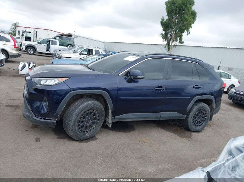 2020 Toyota Rav4 Xle VIN: 2T3W1RFV2LC061205 Lot: 43316589