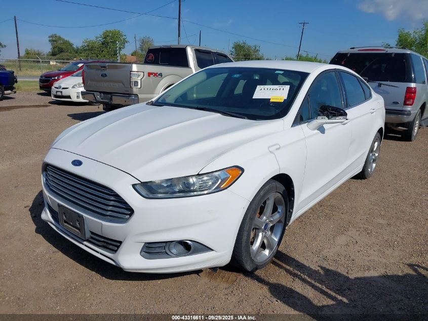 2013 Ford Fusion Se VIN: 3FA6P0HR7DR183580 Lot: 43316611