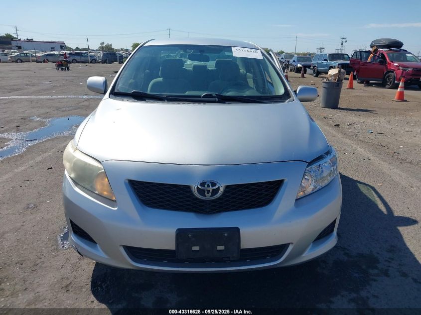 2009 Toyota Corolla Le VIN: JTDBL40E19J048049 Lot: 43316628