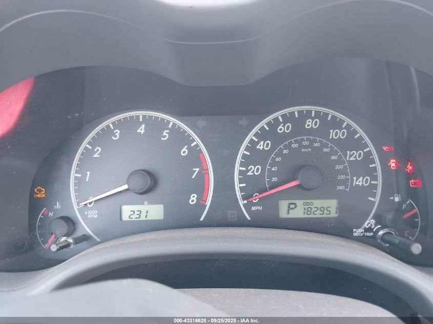 2009 Toyota Corolla Le VIN: JTDBL40E19J048049 Lot: 43316628