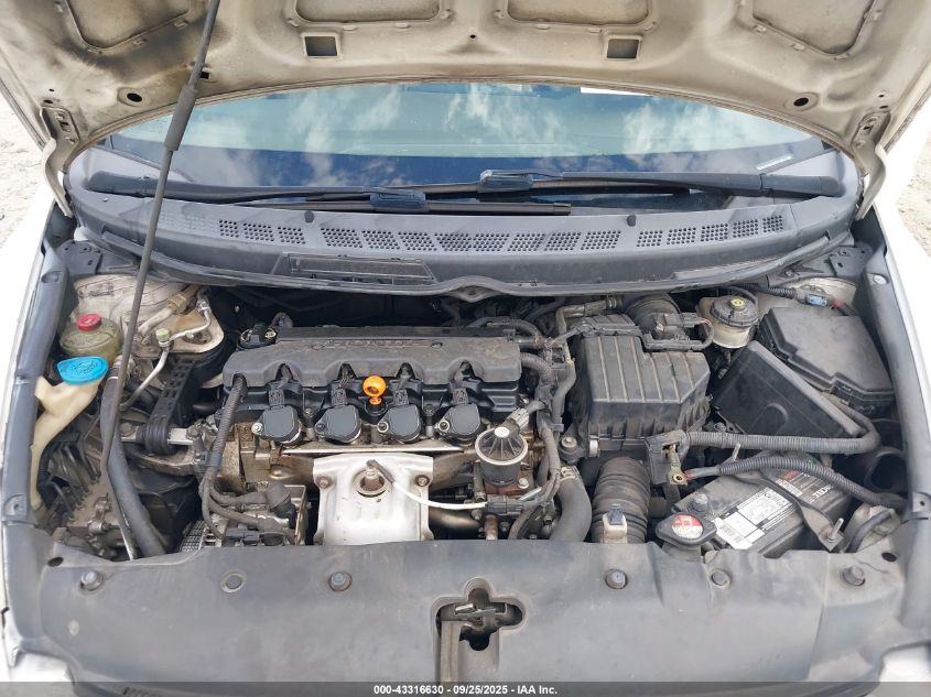 2008 Honda Civic Lx VIN: 1HGFA16598L042176 Lot: 43316630