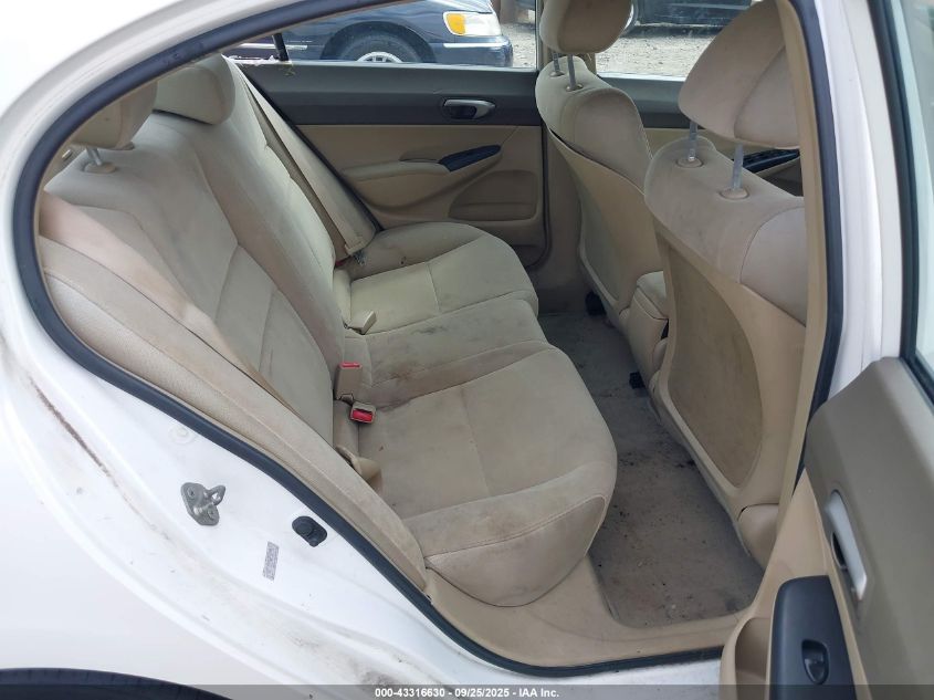 2008 Honda Civic Lx VIN: 1HGFA16598L042176 Lot: 43316630