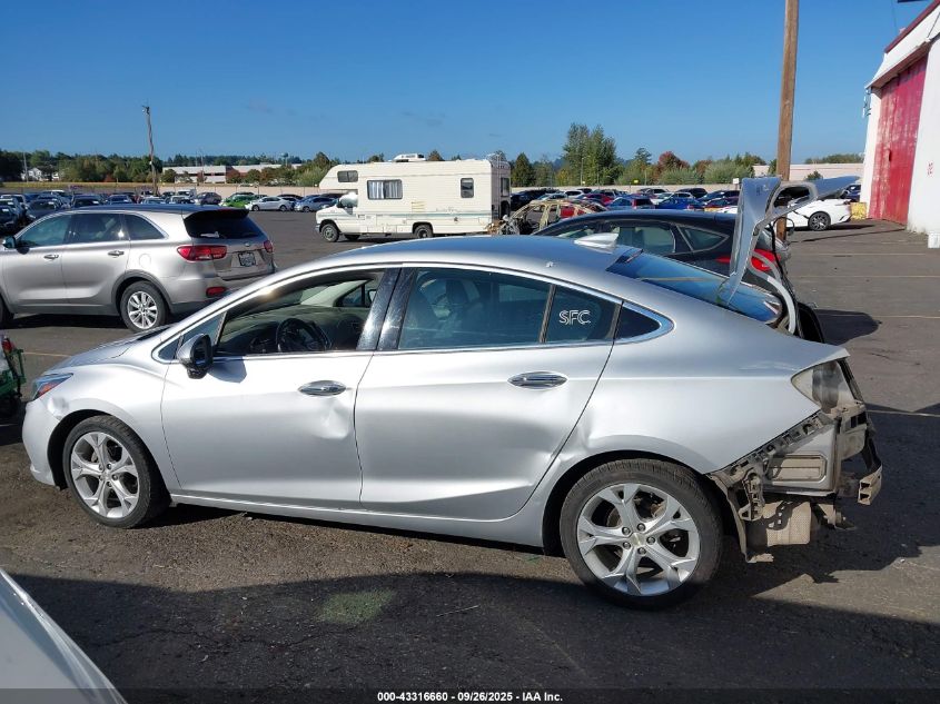 2017 Chevrolet Cruze Premier Auto VIN: 1G1BF5SM9H7249770 Lot: 43316660