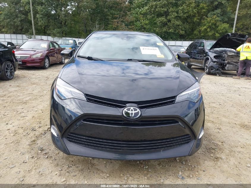 2017 Toyota Corolla Le VIN: 5YFBURHE2HP735629 Lot: 43316669
