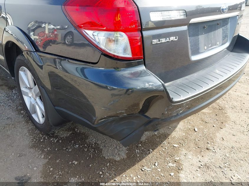 2008 Subaru Outback 2.5I Limited/2.5I Limited L.l. Bean Edition VIN: 4S4BP62C787322714 Lot: 43316670