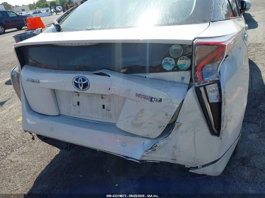 2018 Toyota Prius Two VIN: JTDKBRFU3J3590860 Lot: 43316673