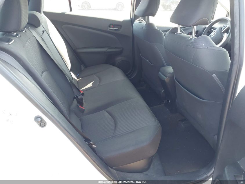 2018 Toyota Prius Two VIN: JTDKBRFU3J3590860 Lot: 43316673