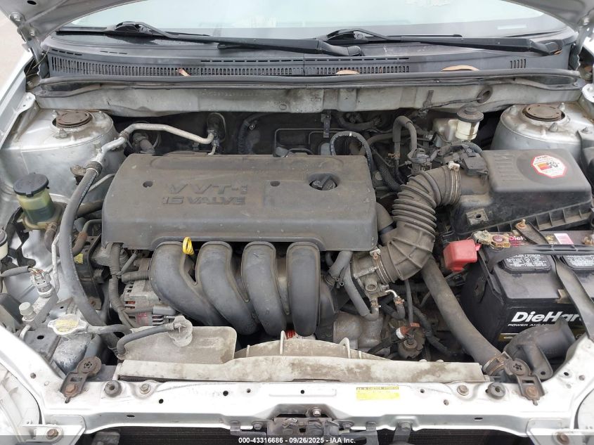 2006 Toyota Corolla Ce VIN: JTDBR32E960092114 Lot: 43316686