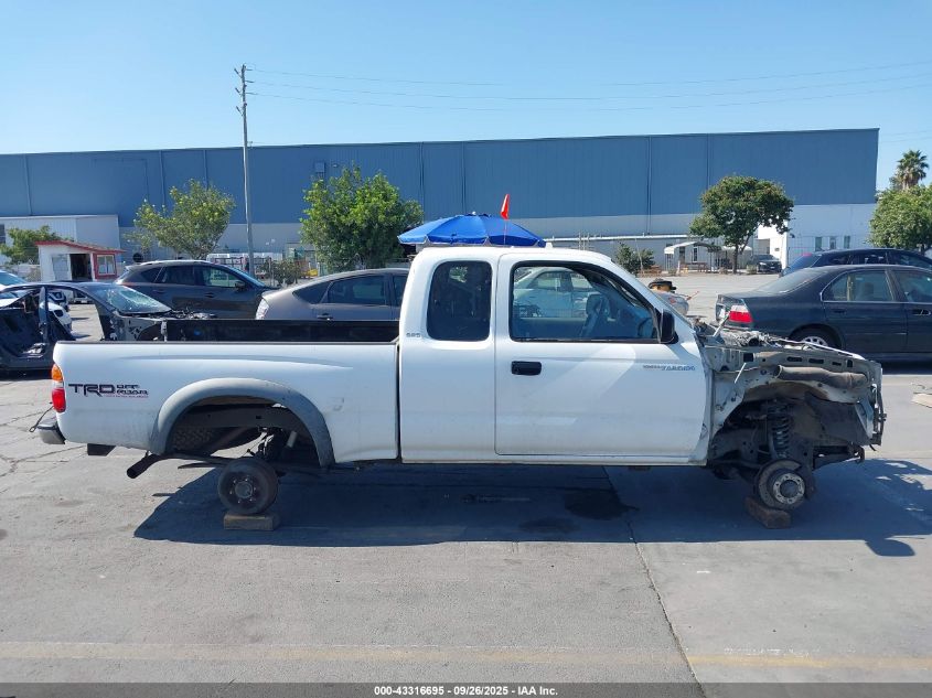 2002 Toyota Tacoma Base V6 VIN: 5TEWN72NX2Z027836 Lot: 43316695