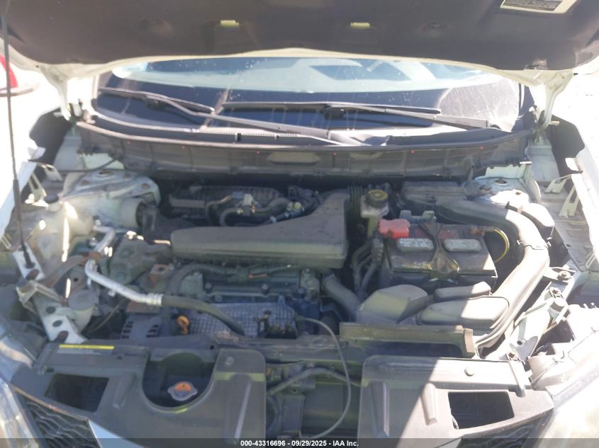 2016 Nissan Rogue Sv VIN: KNMAT2MV1GP635730 Lot: 43316696