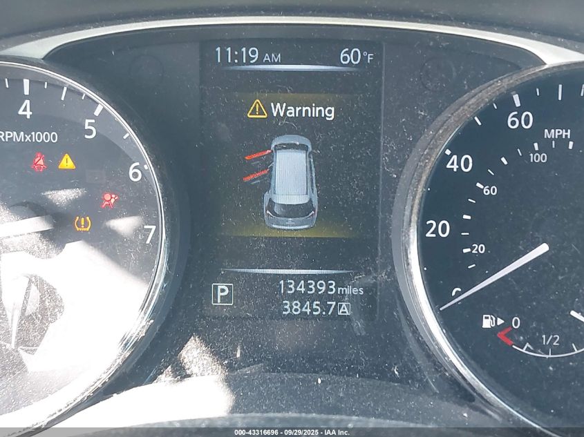 2016 Nissan Rogue Sv VIN: KNMAT2MV1GP635730 Lot: 43316696