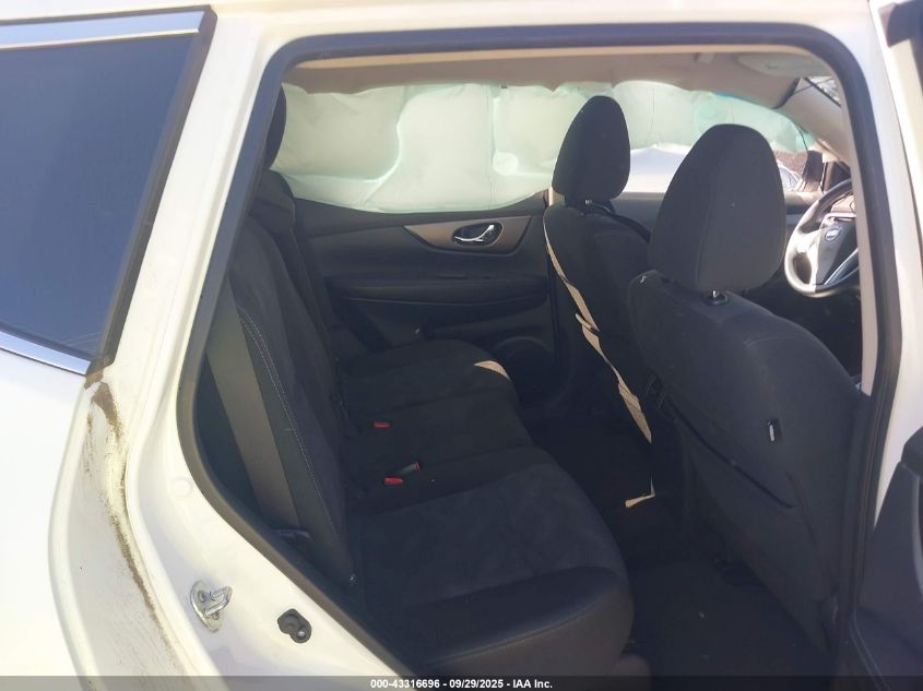 2016 Nissan Rogue Sv VIN: KNMAT2MV1GP635730 Lot: 43316696