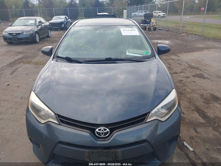 2014 Toyota Corolla Le Eco VIN: 2T1BPRHE6EC061410 Lot: 43316699