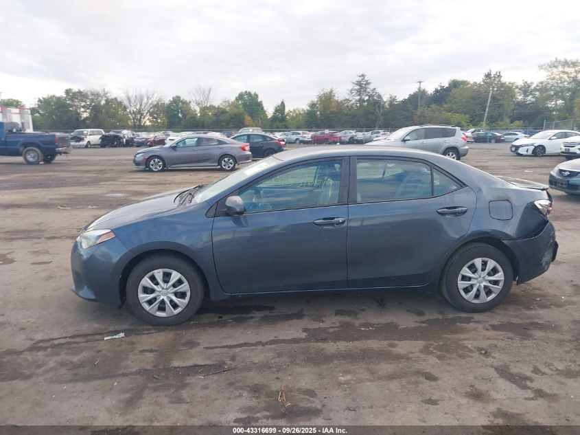 2014 Toyota Corolla Le Eco VIN: 2T1BPRHE6EC061410 Lot: 43316699