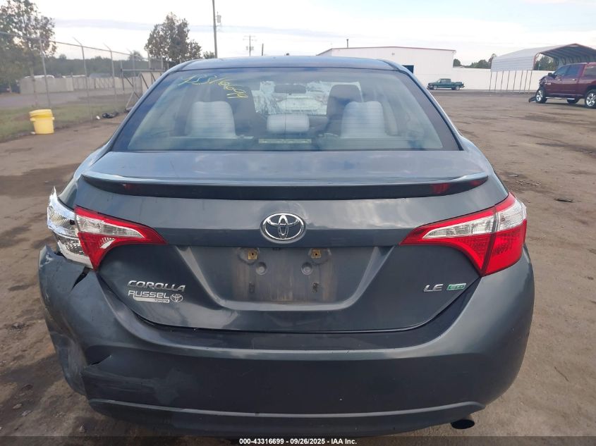 2014 Toyota Corolla Le Eco VIN: 2T1BPRHE6EC061410 Lot: 43316699