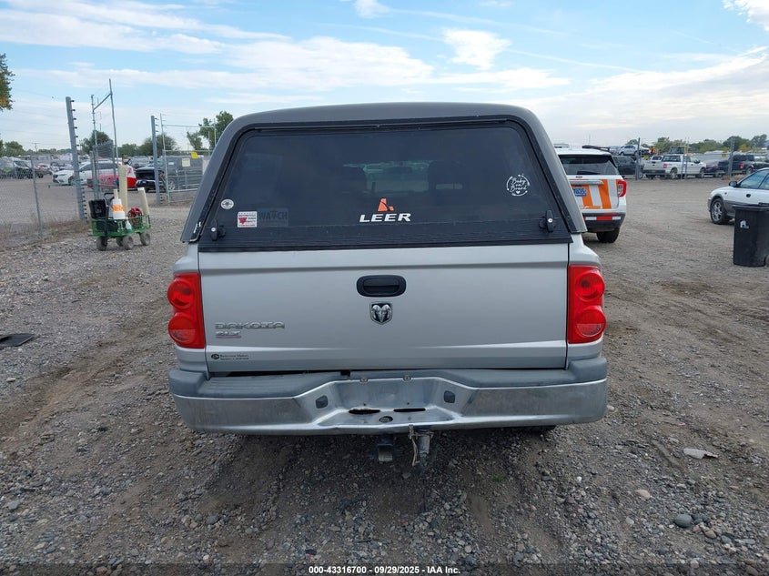 2006 Dodge Dakota Slt VIN: 1D7HW48K76S534209 Lot: 43316700
