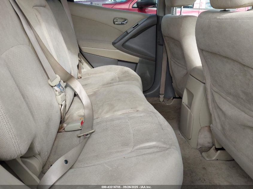 2011 Nissan Murano Sv VIN: JN8AZ1MW3BW185860 Lot: 43316705