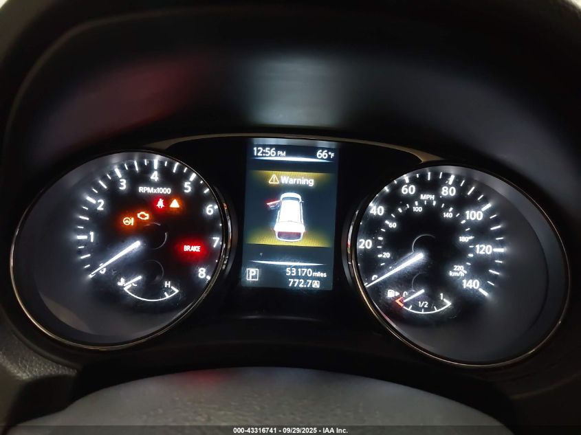 2016 Nissan Rogue Sv VIN: KNMAT2MTXGP651388 Lot: 43316741