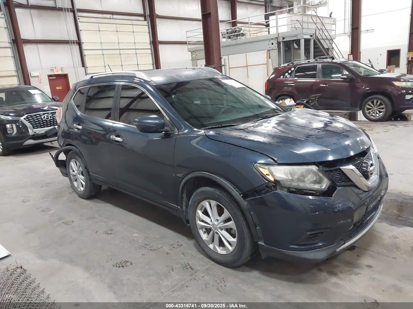 2016 NISSAN ROGUE SV - KNMAT2MTXGP651388