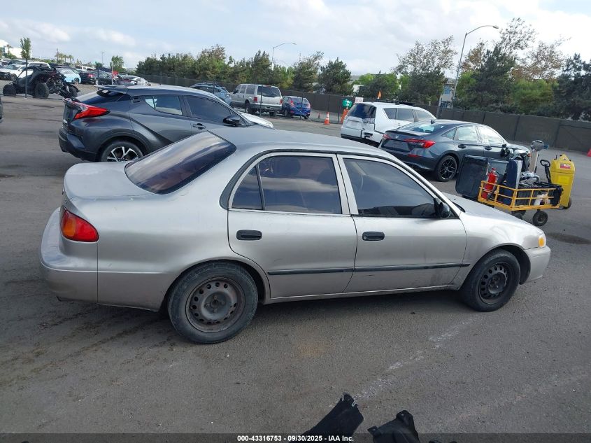 2002 Toyota Corolla Ce VIN: 1NXBR12E22Z586317 Lot: 43316753