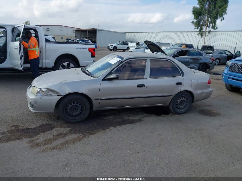 2002 Toyota Corolla Ce VIN: 1NXBR12E22Z586317 Lot: 43316753
