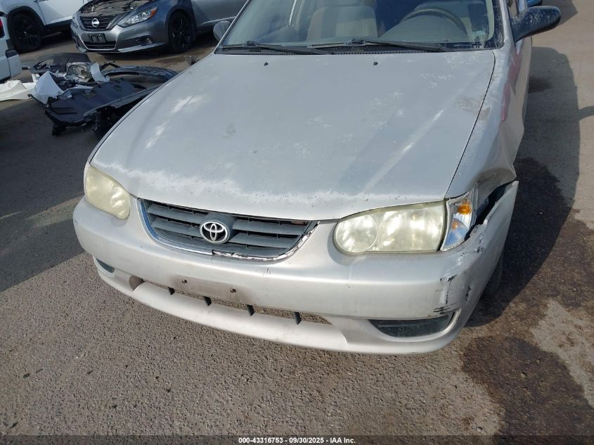 2002 Toyota Corolla Ce VIN: 1NXBR12E22Z586317 Lot: 43316753